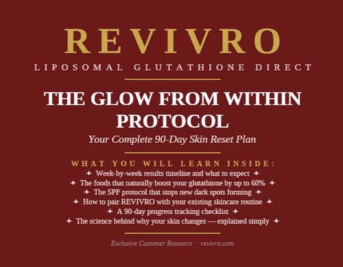 Revivra The Glow From Within Protocol Your 90-Day Skin Reset Plan (E-BOOK)